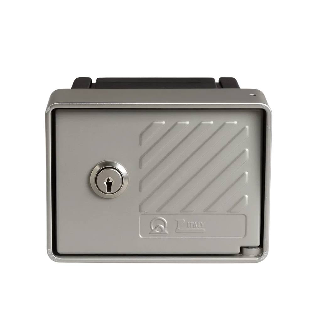 Zippo 2057 scatola porta apparecchi ip40 da incasso con chiave per serrande *** colore grigio, confezione 1