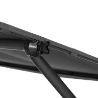 Lettino Prendisole Reclinabile a 2 Posti con Ruote, Poggiatesta Imbottito e Tetto, 200x137x138 cm, Grigio