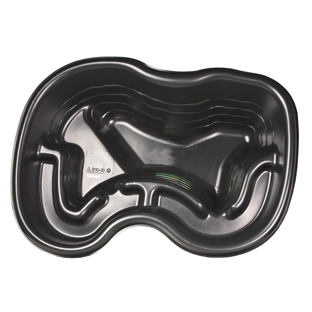 Set laghetto da giardino da 120 lt + pompa per laghetto vx800 + faretto a led sommergibile laghetto magic