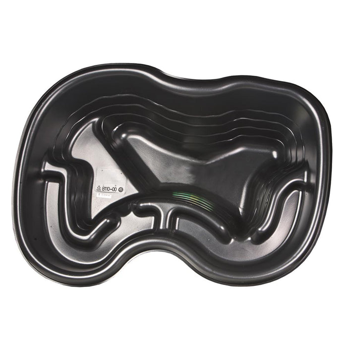 Set laghetto da giardino da 120 lt + pompa per laghetto vx800 + faretto a led sommergibile laghetto magic