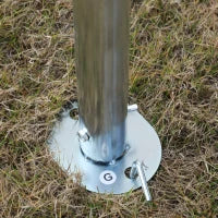Tendone per Auto in Acciaio Zincato con Kit di Ancoraggio, 5.95x2.94x2.6m - Bianco