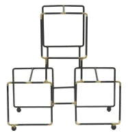 Porta Bottiglie 3 Posti Bright Cm 25X15X27