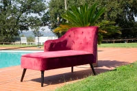 Chaise Longue Paris Cm 132X62X90