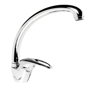 Miscelatore rubinetto per lavello cucina erogazione orientabile *** finitura- cromo lucido, confezione 1