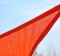 Tenda Tendone Parasole Rettangolare 3x4m Rosso