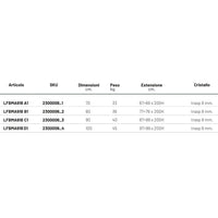 Lato fisso per box doccia gemma cristallo 8 millimetri profilo chrome lucido *** misure 87-89xh200 cm, confezione 1