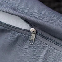 Set 4 P.zi Mobili da Giardino in Rattan (PE), Salotto da Esterni con Tavolo, 2 Sedie, Divano due posti, Grigio