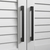 Panca Scarpiera con Ripiano Interno Regolabile su 3 Livelli, in MDF e Simil Lino, 90x36x50 cm, Bianco e Grigio