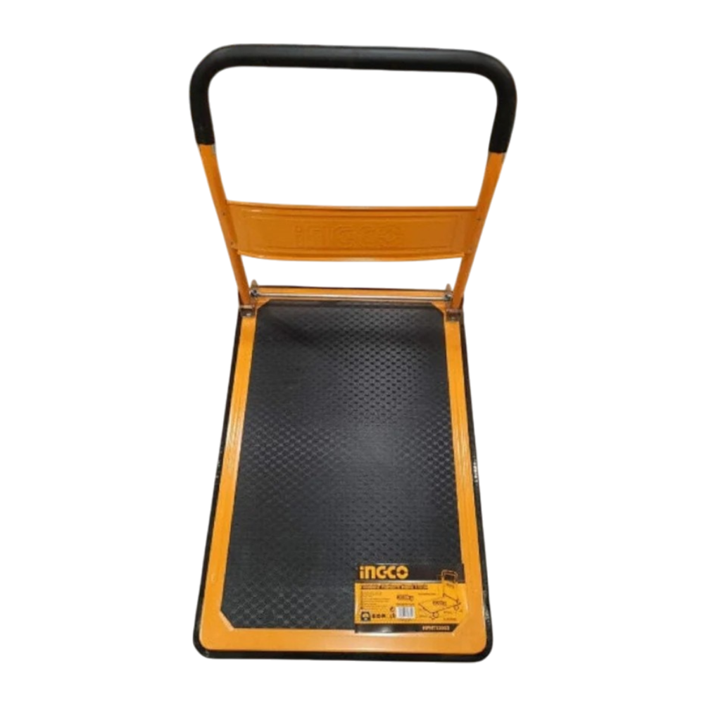 Carrello 4 ruote manico pieghevole 150 kg trasporto carichi pesanti antiscivolo