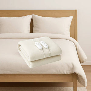 Termocoperta elettrica in lana sintetica zephir con sicurezza e comfort *** numero posti 2 piazze, confezione 1