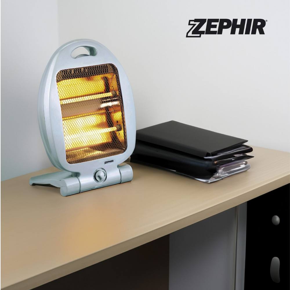 Zephir stufa elettrica al quarzo hzq850c 800-400w portatile sicurezza