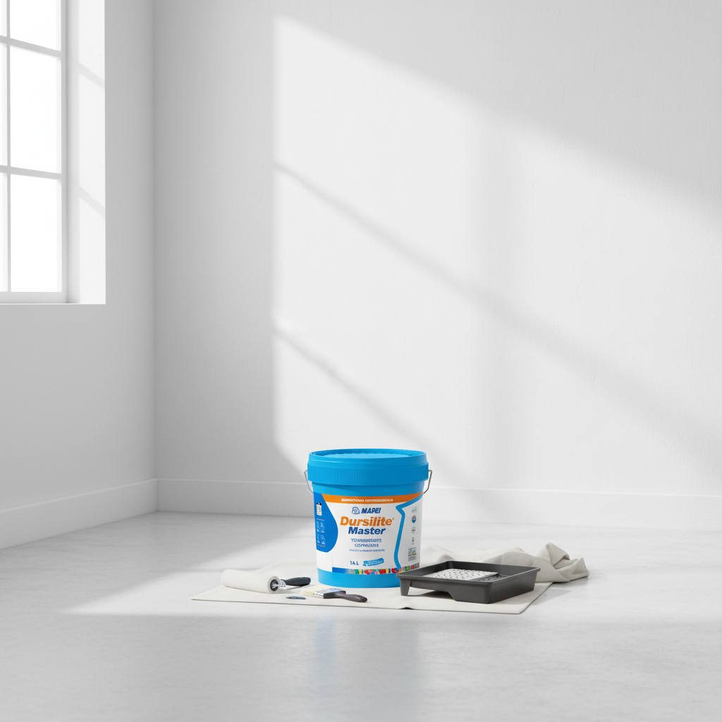 Idropittura murale traspirante e coprente dursilite master *** formato 4 lt, confezione 1