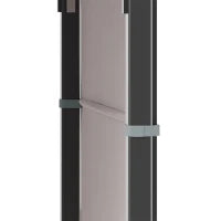 Gazebo da Giardino 3x3 m con Tenda Parasole Laterale, Altezza 288 cm, Cachi