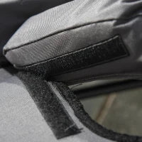 Sdraio da Mare con Foro per Lettura Pieghevole e Reclinabile su 4 Livelli in Tessuto Oxford e Acciaio, Grigio