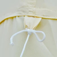 Gazebo Impermeabile con Zanzariere da Giardino Esterno Tendone in Poliestere 3 x 3 x 2.45 m Beige