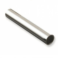 Tubo cromato liscio con flangia 250 mm diametro 32