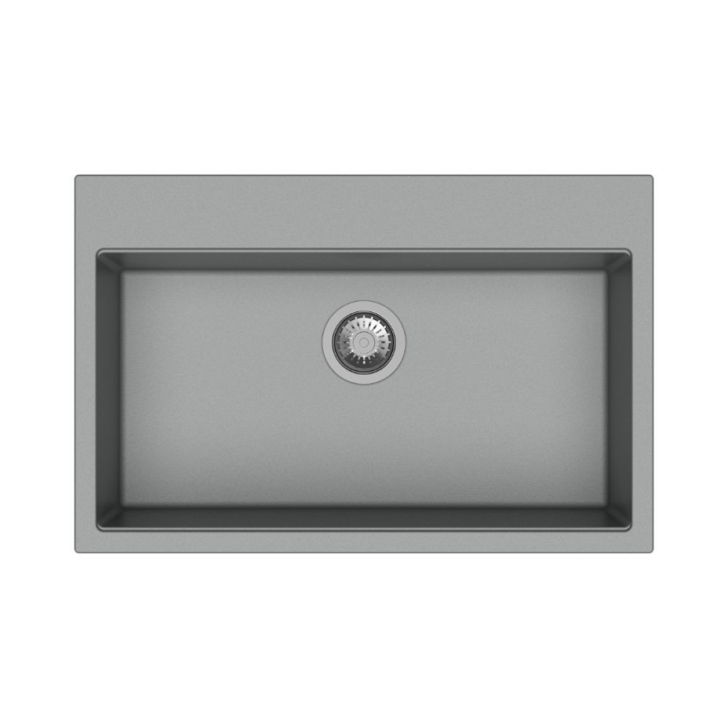 Waltz 78x51 lavello una vasca croma