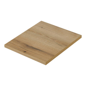 Set NEWPORT Armadio Pensile Sottolavabo con Piano di Lavoro 50x60x40 Effetto Rovere [en.casa]