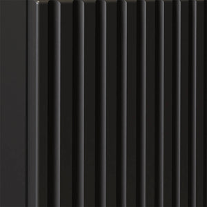 Mobile Sottolavabo da Parete NEWPORT con 2 Cassetti 80 x 60 x 40 cm - Nero [en.casa]