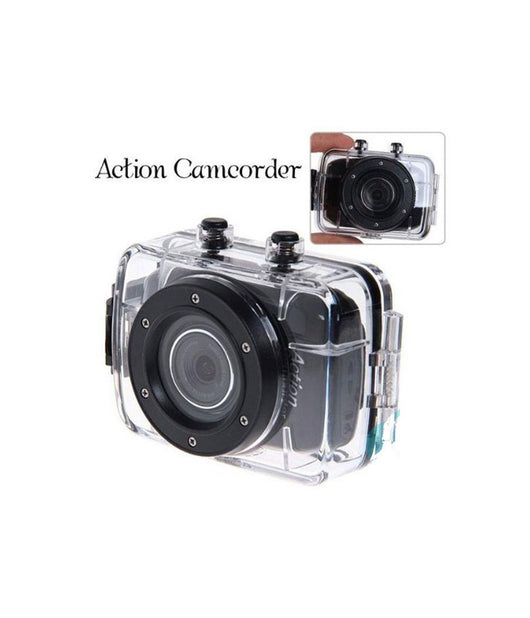 Waterproof Action Camcorder Sport Macchina Fotografica Hd Impermeabile Display         