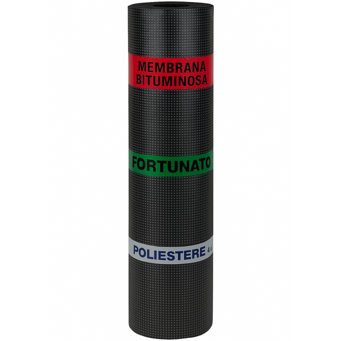 Membrana bituminosa poliestere 4 mm impermeabilizzante casasciutta 1 x 10 m