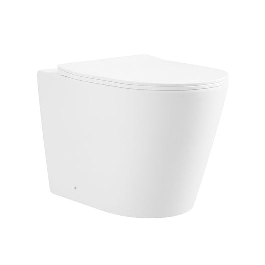 WC a pavimento bianco opaco YJ-3380MW senza brida 36x56x40