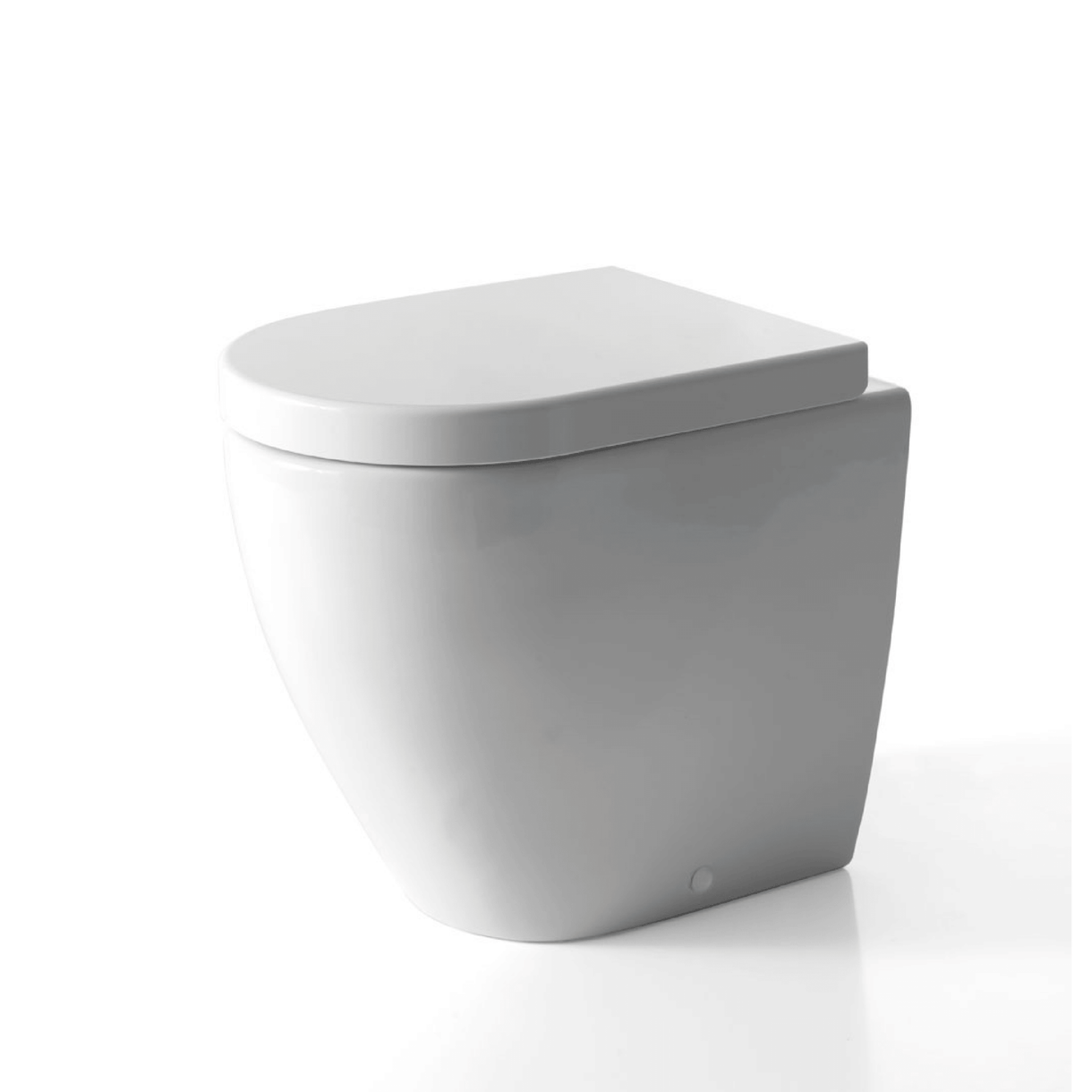 Wc a Terra Ceramica Cielo "Mini-Smile 48" Bianco Lucido