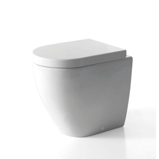Wc a Terra Ceramica Cielo "Mini-Smile 48" Bianco Lucido