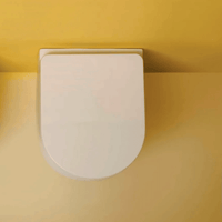 Wc a Terra Senza Brida Kerasan "Flo 48" Bianco Lucido