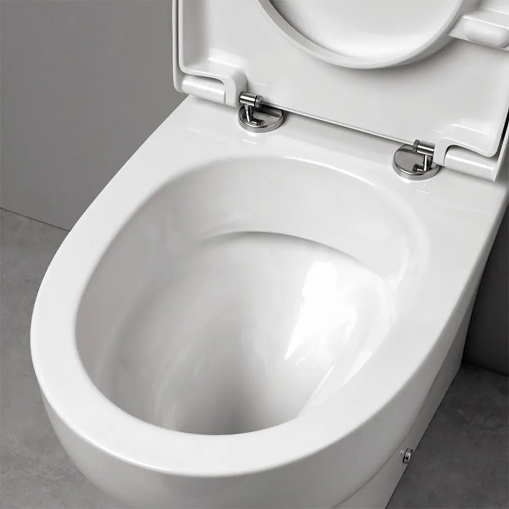 Wc filo muro scarico traslato rimless Azzurra serie Pratica
