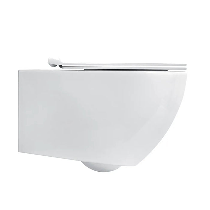 Wc singolo sospeso Simas Vignoni Rimless in ceramica bianco lucido