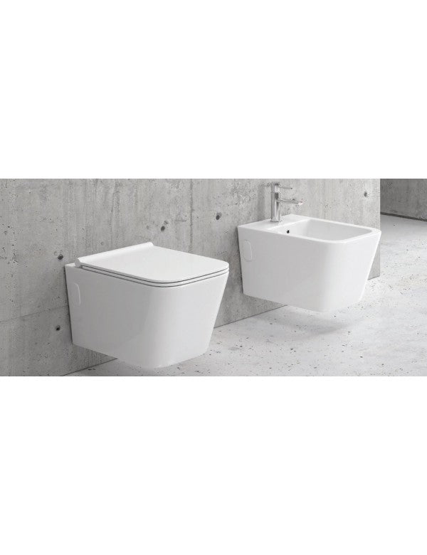 WC sospeso senza brida BOFY2 49x35x34 cm