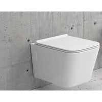 WC sospeso nero senza brida Tornado BOFY 53x36,5x36 cm