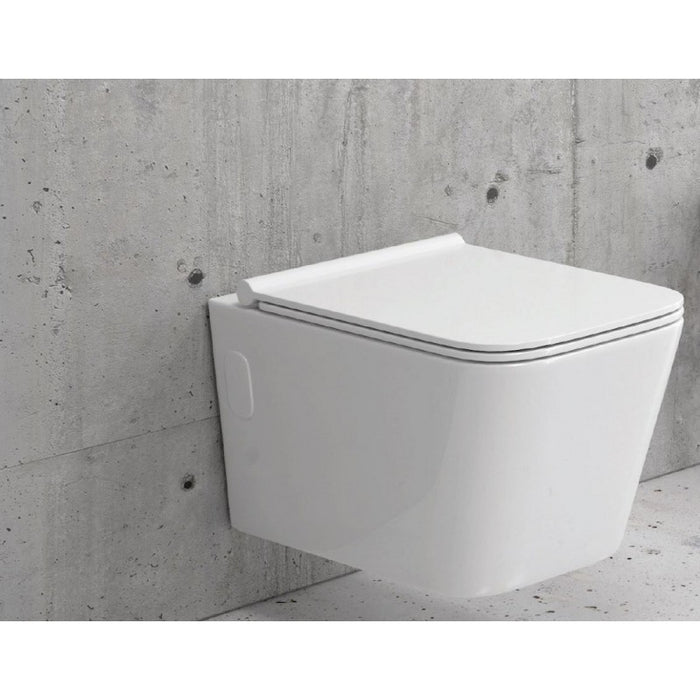 WC sospeso nero senza brida Tornado BOFY 53x36,5x36 cm