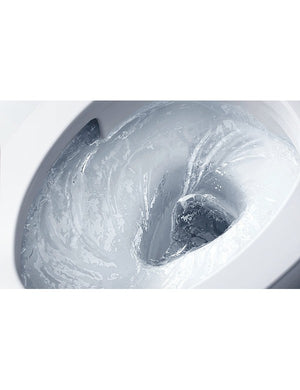 WC sospeso nero senza brida Tornado BOFY 53x36,5x36 cm