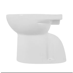 Wc tradizionale a pavimento in ceramica bianco lucido con brida  Flora