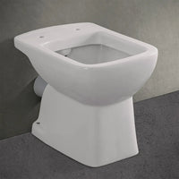 Wc tradizionale con scarico a parete in ceramica lucida Ginevra