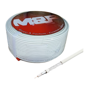 Messi & paoloni amg500esc100 cavo coassiale 75 ohm 5 mm bobina 100 mt