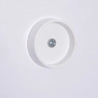 Cancelletto di Sicurezza per Animali Allargabile Facile Installazione con Supporti a Pressione Acciaio Resistente con  una Finitura Verniciata a Polvere Bianco 76x76-82cm