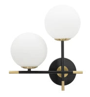 Lampada Da Muro Darky Double Cm 30X17X35