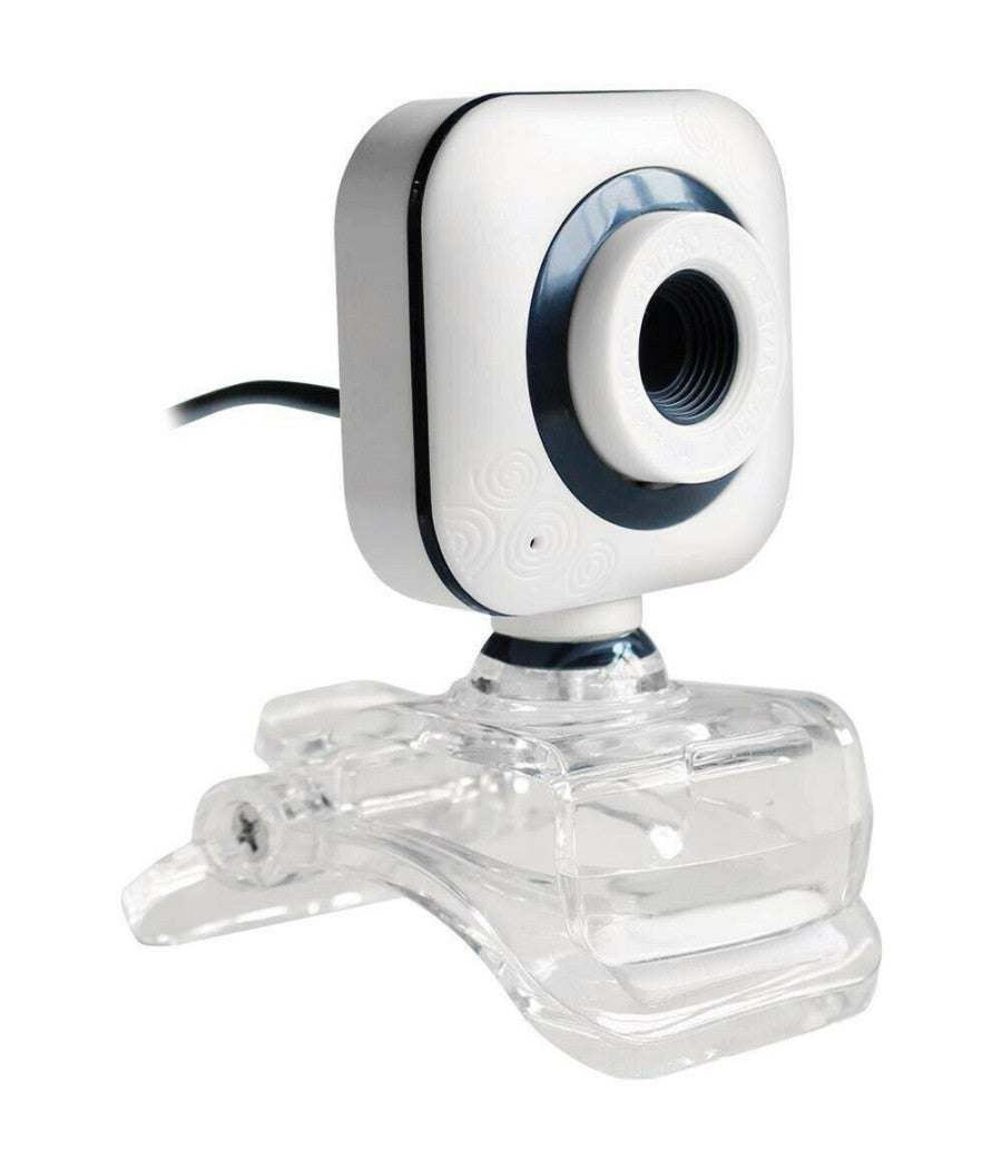 Webcam Con Microfono Hd 640 X 480 Usb Videocamera Smart Working         