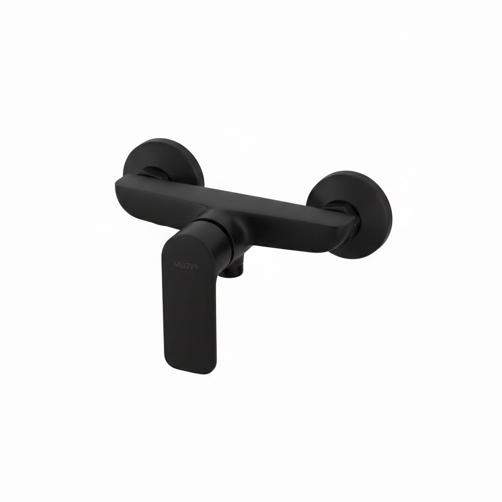 Miscelatore doccia esterno Vema SLATE V14090 Nero Opaco