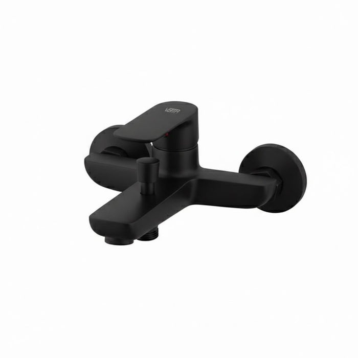 Miscelatore vasca esterno con deviatore Vema SLATE V14080 Nero Opaco