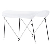 Tendalino Coprisole 130-150Cm Con Struttura Cromo Lucido Per Barche In Vetroresina