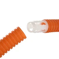 Set Agility Dog con 4 Archi Componibili e Borsa da Trasporto, in PE e ABS, 88x64x95 cm, Blu e Arancione