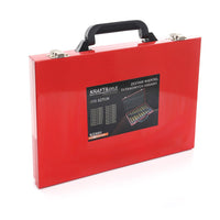 SET DI PUNTE PER TRAPANO HSS 170pz TITANIO 1,5-10mm ANGOLO PUNTA 135° KRAFT & DELE KD991