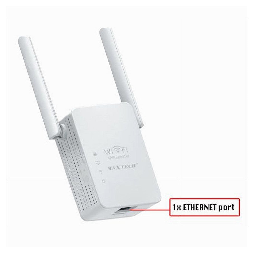 Wifi Range Extender Lv-wr13 Ripetitore Amplificatore Di Segnale 300 Mbps Maxtech         