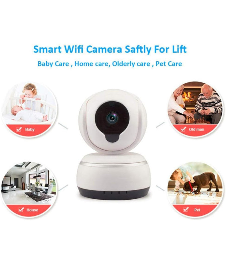 Wifi Smart Camera Videocamera Ipc-t3710-q3 Wireless Ip Videosorveglianza         