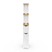 IDMarket - WILLY Mobile a 2 ante per toilette in terrazzo e faggio