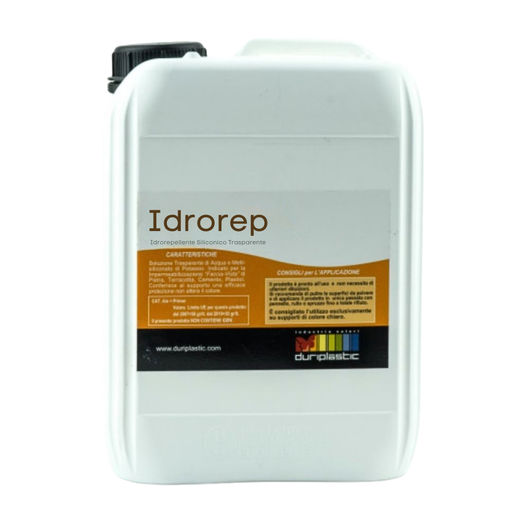Idrorepellente siliconico trasparente per superfici in pietra e fibrocemento *** formato 5 lt, confezione 1